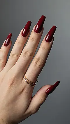 Bling & Burgundy: