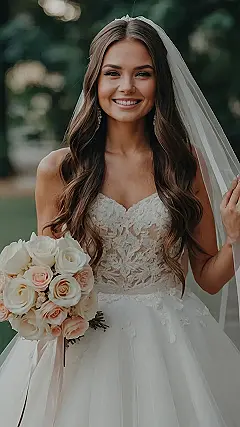 Unique Wedding Hairstyles with Veil Accents
