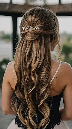 Stunning Hair Flower Ideas to Elevate Bridesmaid Styles