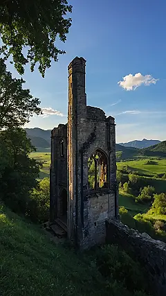Blue Hues and Cobblestone Dreams: