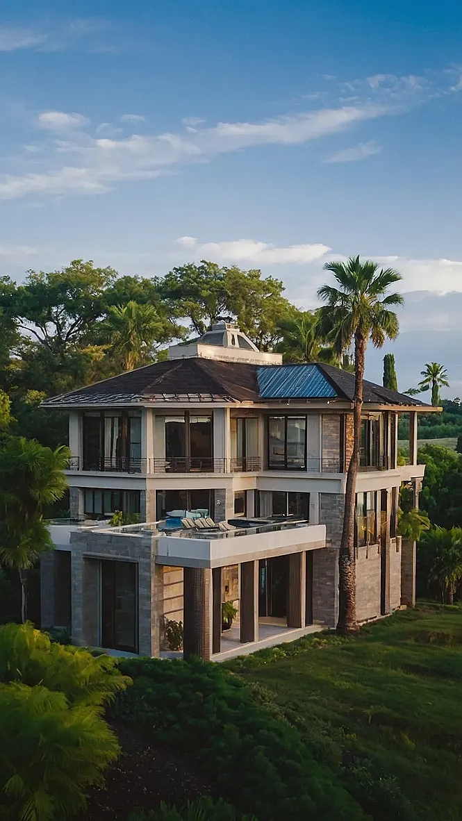 Whimsical Tropical House Ideas for Family Gatherings