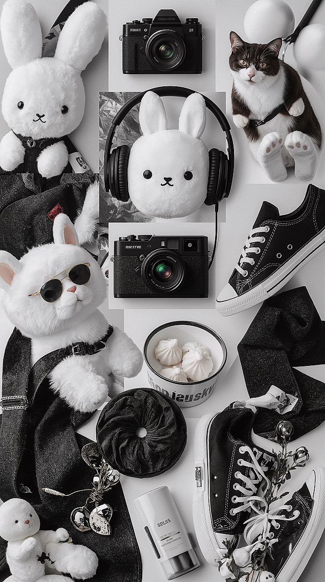 Aesthetic Mobile Wallpapers: Cute Collage Inspiration