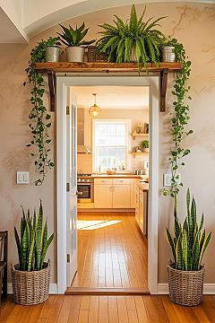 Dreamy Doorway Decor: Small Hallway Plant Ideas for a Cozy Home