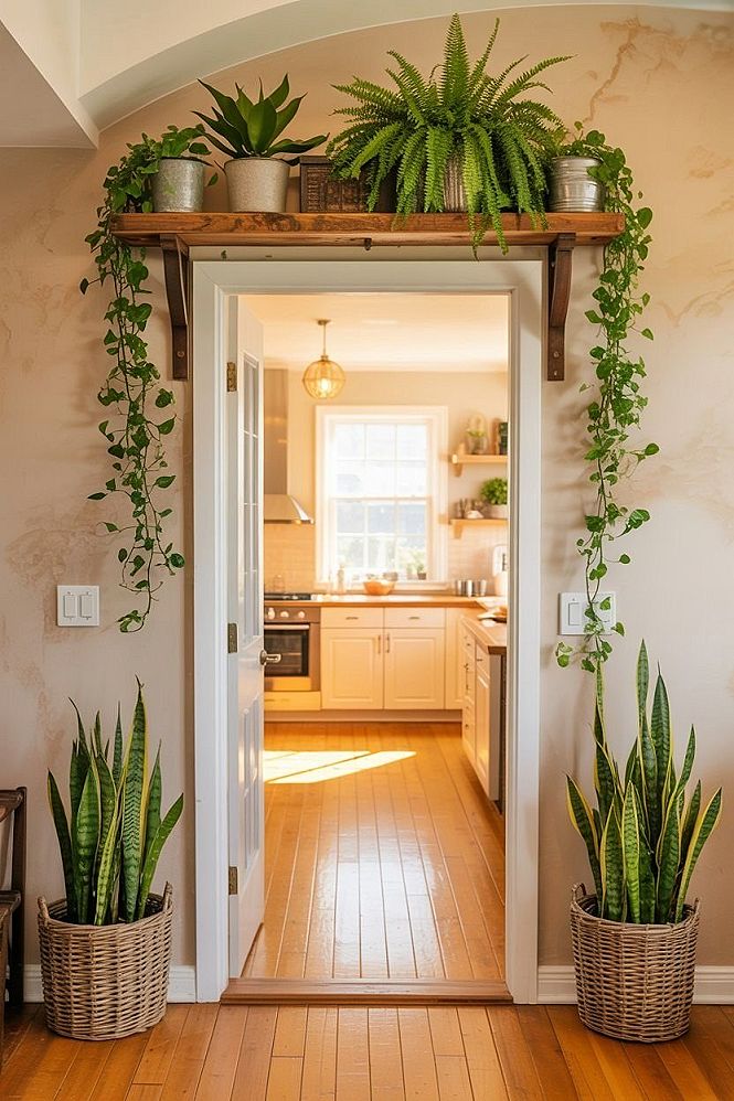 Dreamy Doorway Decor: Small Hallway Plant Ideas for a Cozy Home