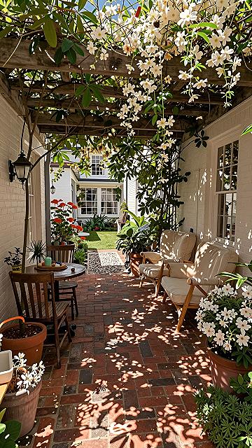 Creating a Cozy Pergola Covered Patio Space