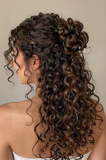 Understanding the Crown Curly Bun Method