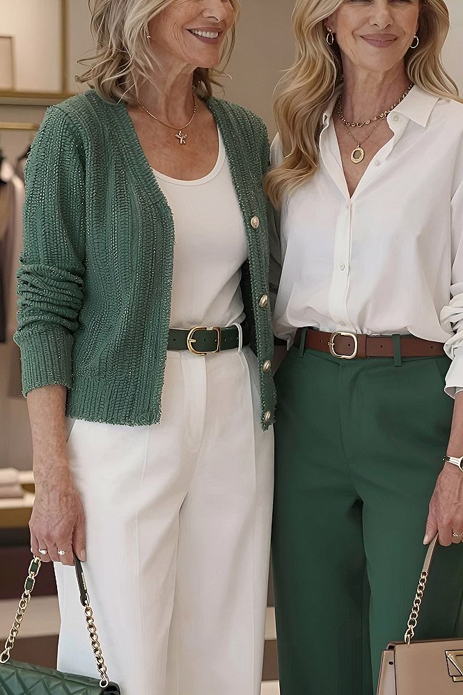 Styling Green And White Combinations For Everyday Wear