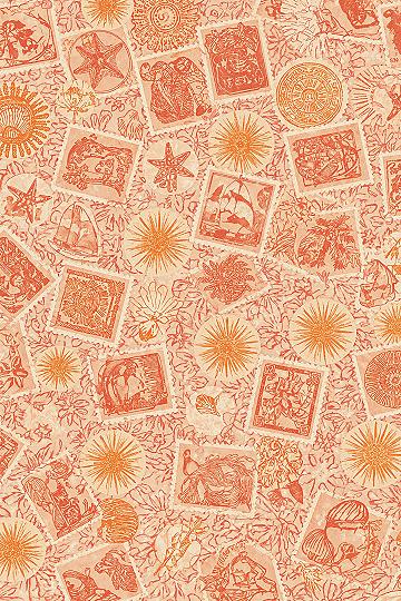 Cute Beachy Patterns: Aesthetic Summer Phone Backgrounds