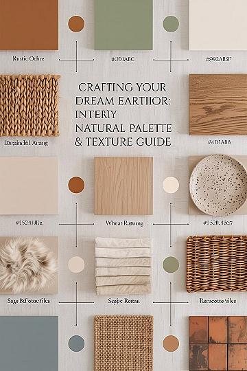 Earth Tone Elegance: Crafting Natural Palette Interior Designs