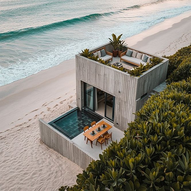 Ultimate Small Beach House with Pool: Coastal Living Redefined
