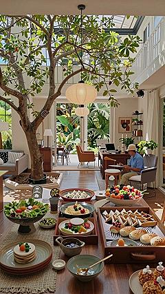 Bringing Nature Inside With an Indoor Atrium Patio