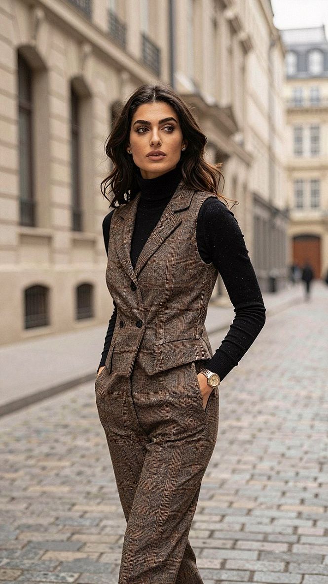 Pairing a Tailored Waistcoat with Matching Trousers