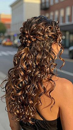 Why The Twisted Half Up Style Works So Well