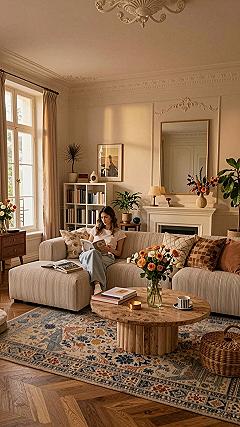 Pairing Neutral Foundations With Bold Floral Accents
