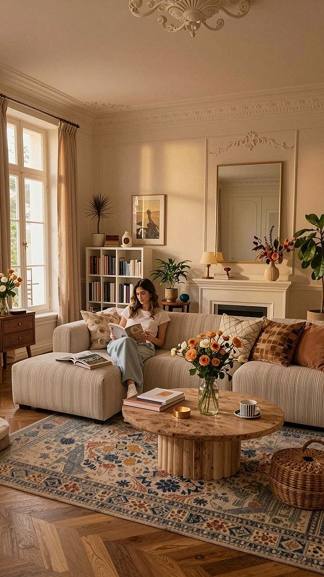 Pairing Neutral Foundations With Bold Floral Accents