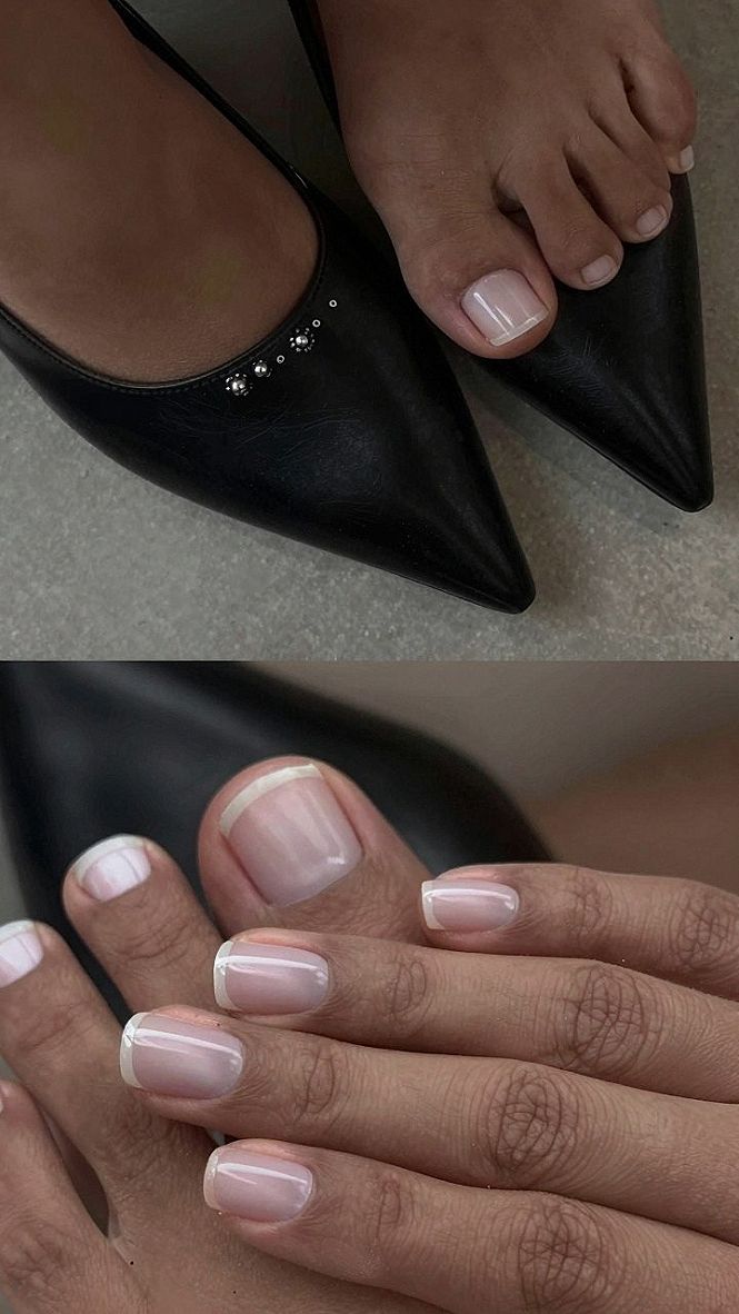 Why Simple French Tips Complement Almond Shape Nails