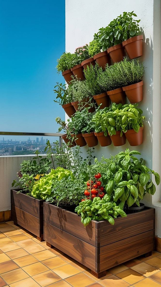Urban Oasis: Thriving Balcony Vegetable Garden Ideas for Small Spaces