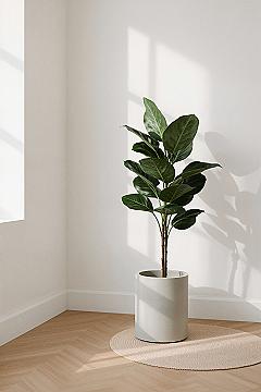 Minimalist Living Room Plants: Aesthetic Serene Space Ideas