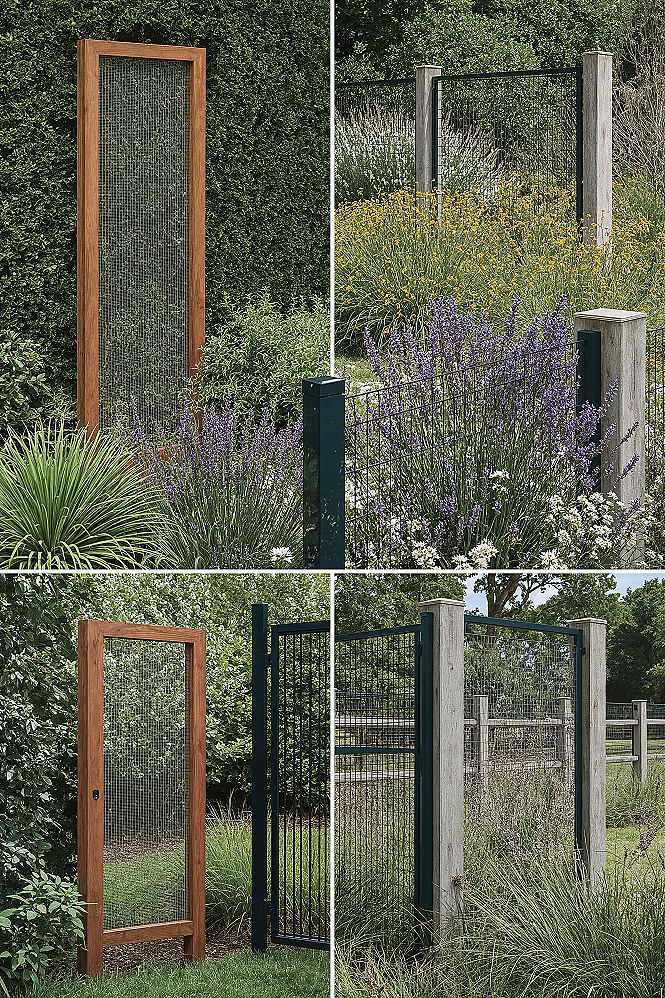 Beautiful Backyard Garden Fences: Design for Function & Style