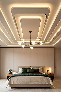 Modern Pop Ceiling Design: Elevate Your Master Bedroom Decor