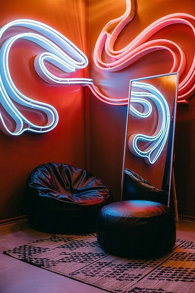 Low Budget Aesthetic Room Ideas: Neon Lights & Chill Vibes