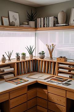Stylish Corner Craftroom Studio: 2026 Vision Aesthetic & Storage