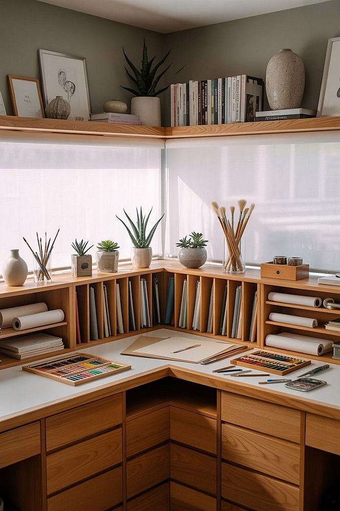 Stylish Corner Craftroom Studio: 2026 Vision Aesthetic & Storage