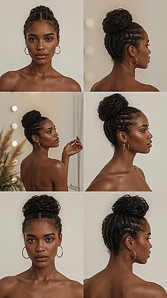 Elegant Protective Styles for Natural Hair: Work & Wedding Ready