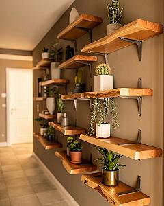 Stunning Floating Plant Shelves for Small Spaces: Maximize Your Room Decor