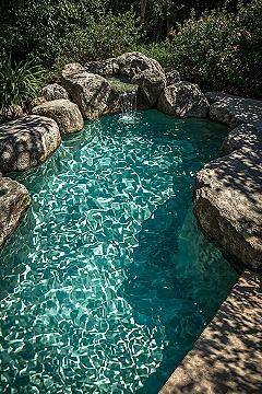 Natural Swimming Pool Oasis: Upgrade Your Backyard with Dream House Rooms