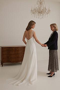 Chic Simple Wedding Dress: The Ideal Organza Robe de Mariage