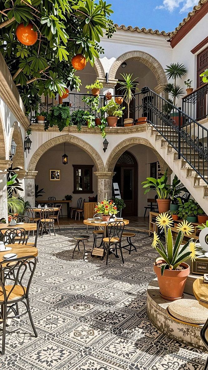 Designing a Mediterranean Courtyard Patio Space