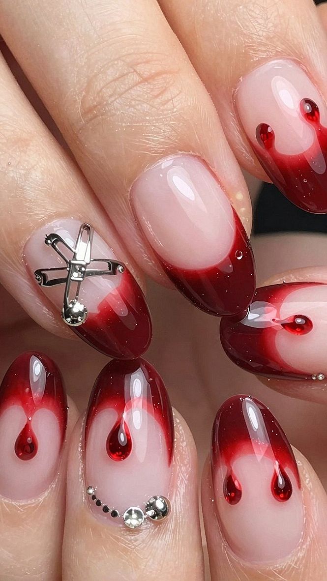 Choosing Bloody Drip Press On Nails for Halloween
