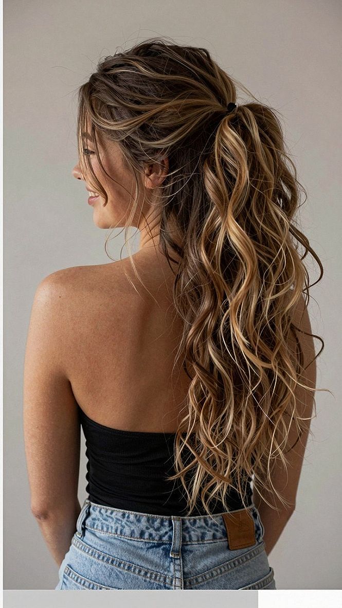 Choosing Between a High Ponytail and Half-Up Style