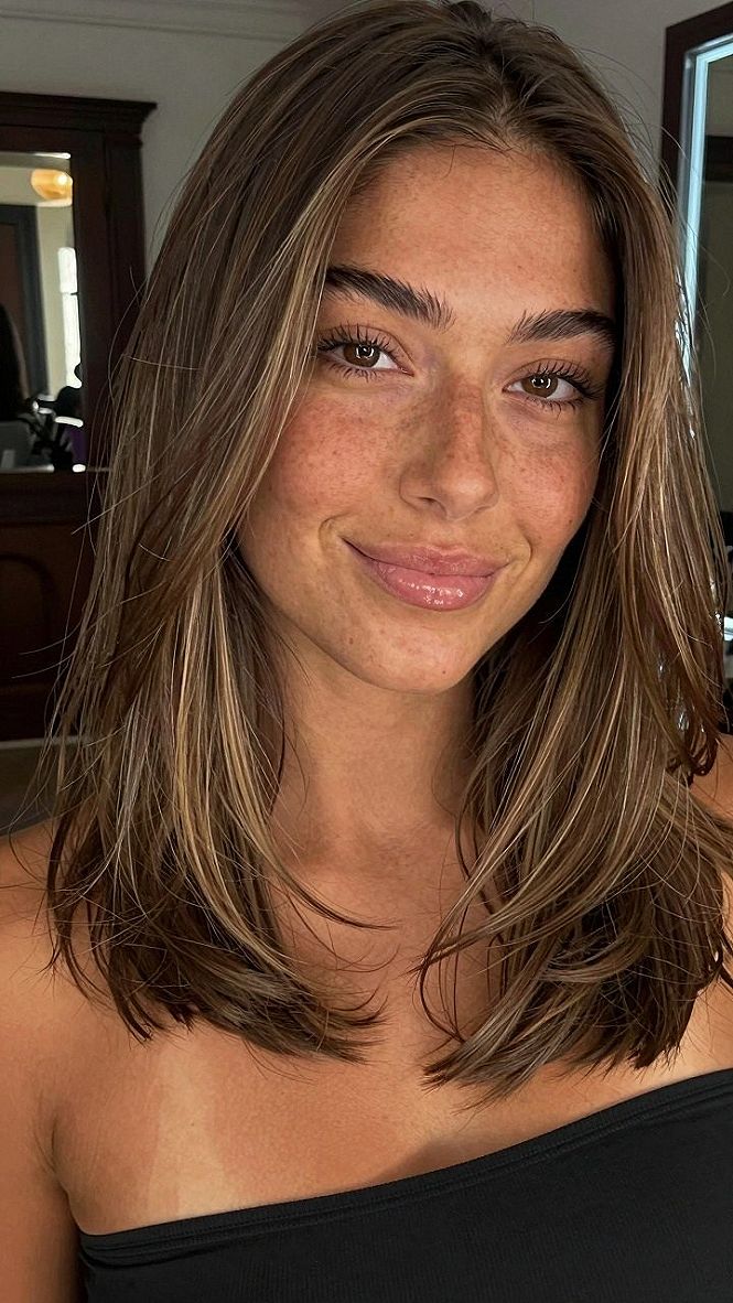 Selecting the Right Mocha Balayage Shade for Medium Length Hair