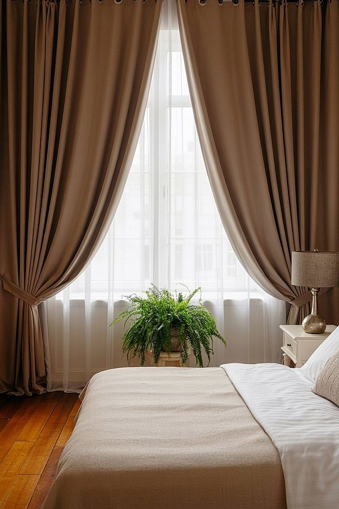 Chic Bedroom Window Curtains: Stylish Home Refresh