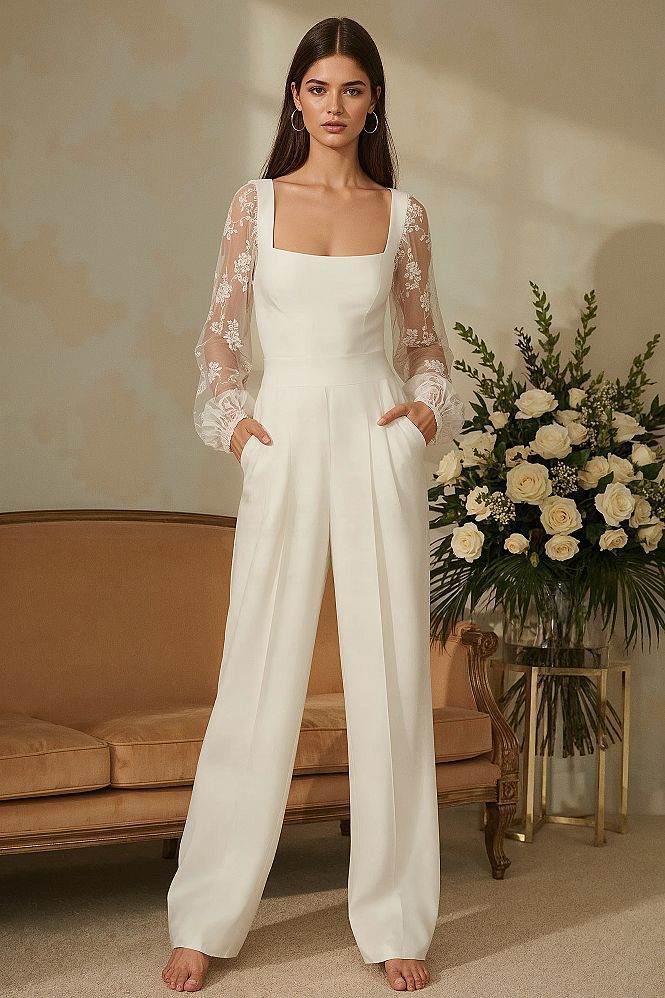 Elegant Jumpsuit Styling: The Ultimate Bridal Brunch Outfit for the Modern Bride