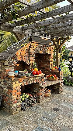 Adding a Brick Outdoor Cooking Station to Your Patio