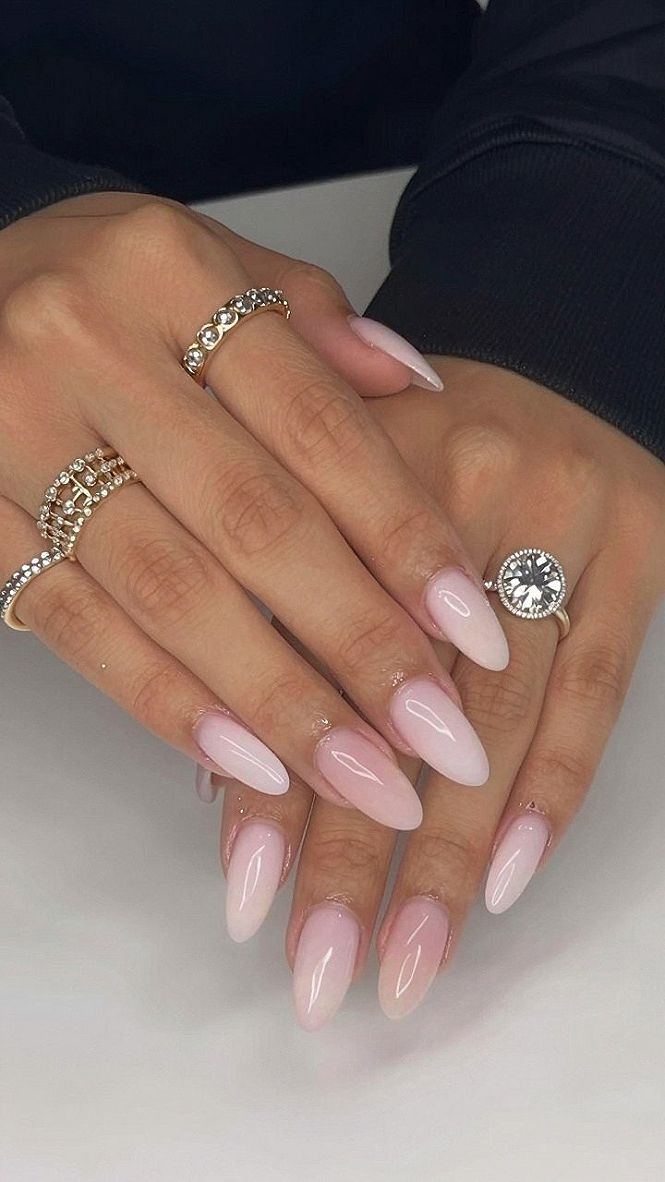 Maintaining Milky White Almond Acrylic Nails