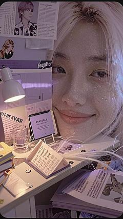 Organizing Desk Inspiration Boards with K-Pop Posters