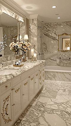 Maintaining Polished Marble Vanity Countertops