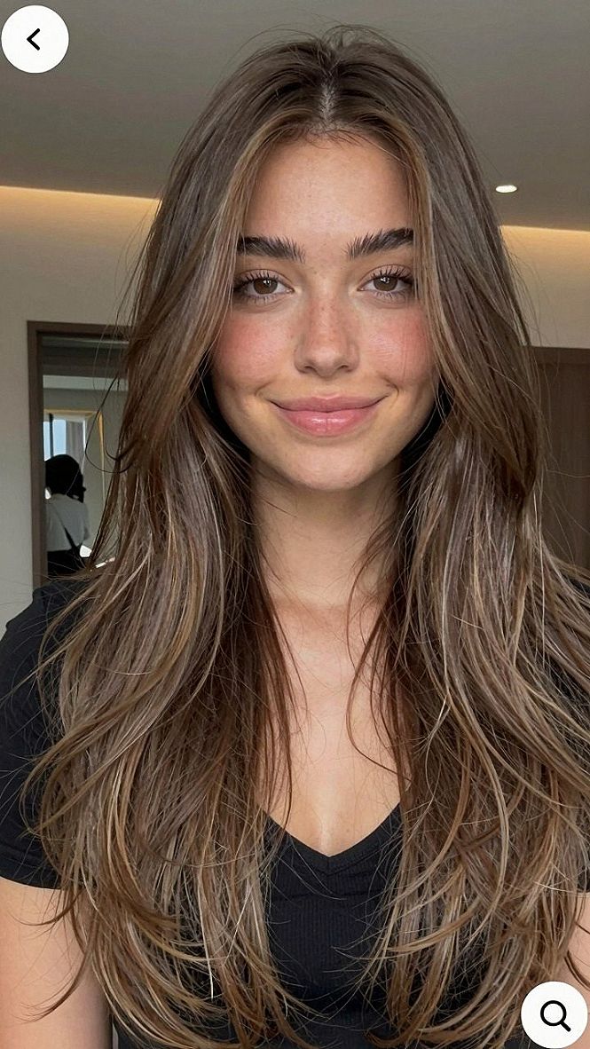 Maintaining Long Layers with Rich Mocha Balayage