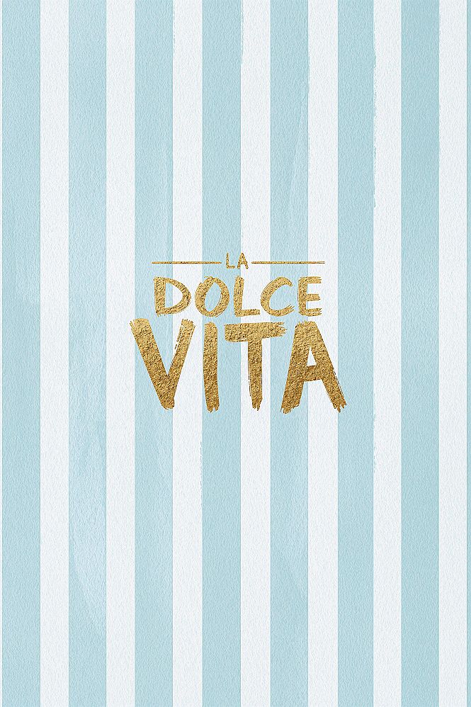 La Dolce Vita: Vibrant Aesthetic Posters & Sage Green Phone Wallpapers