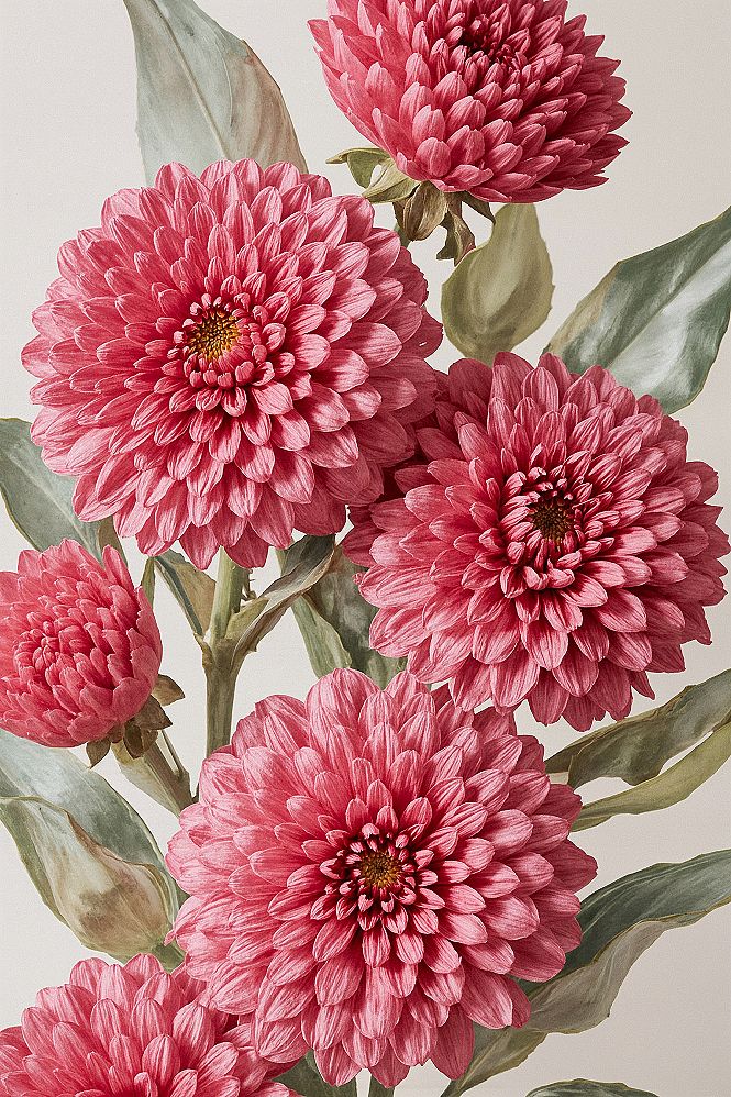 Textured Pink Flowers: Stylish 4K Phone Wallpaper & Home Decor