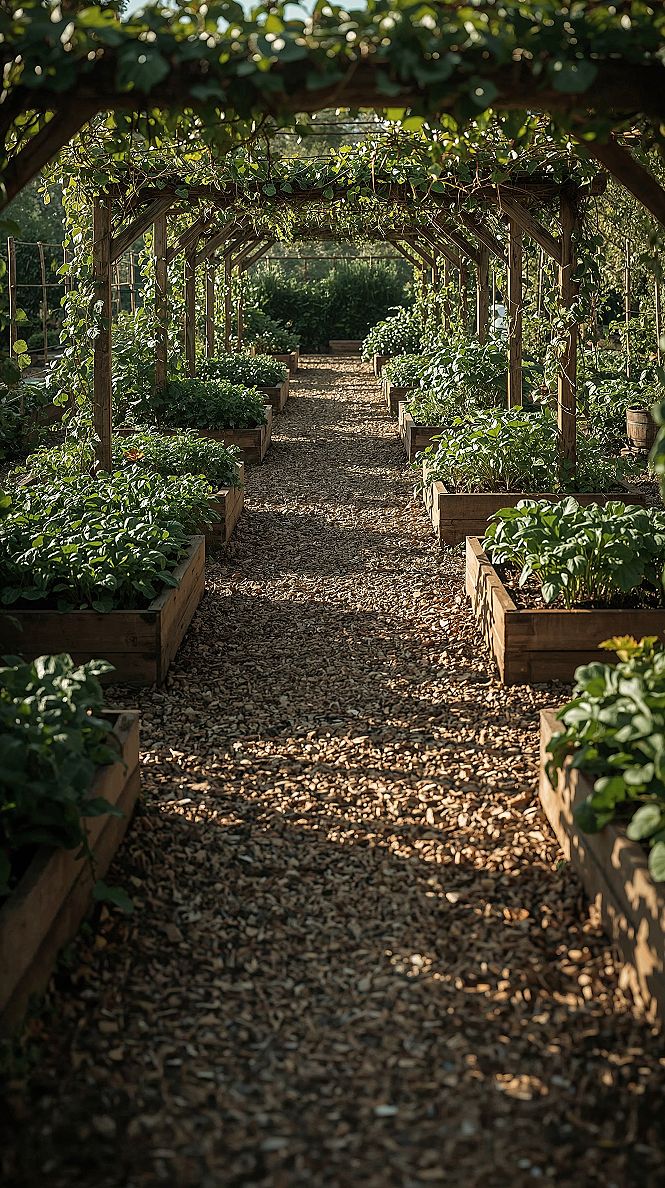 Dream Veggie Garden: Raised Bed Layouts & Long Garden Designs