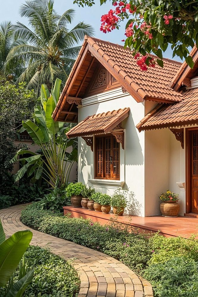Traditional Kerala Charm: Decor Garden Ideas for Natural Landscaping