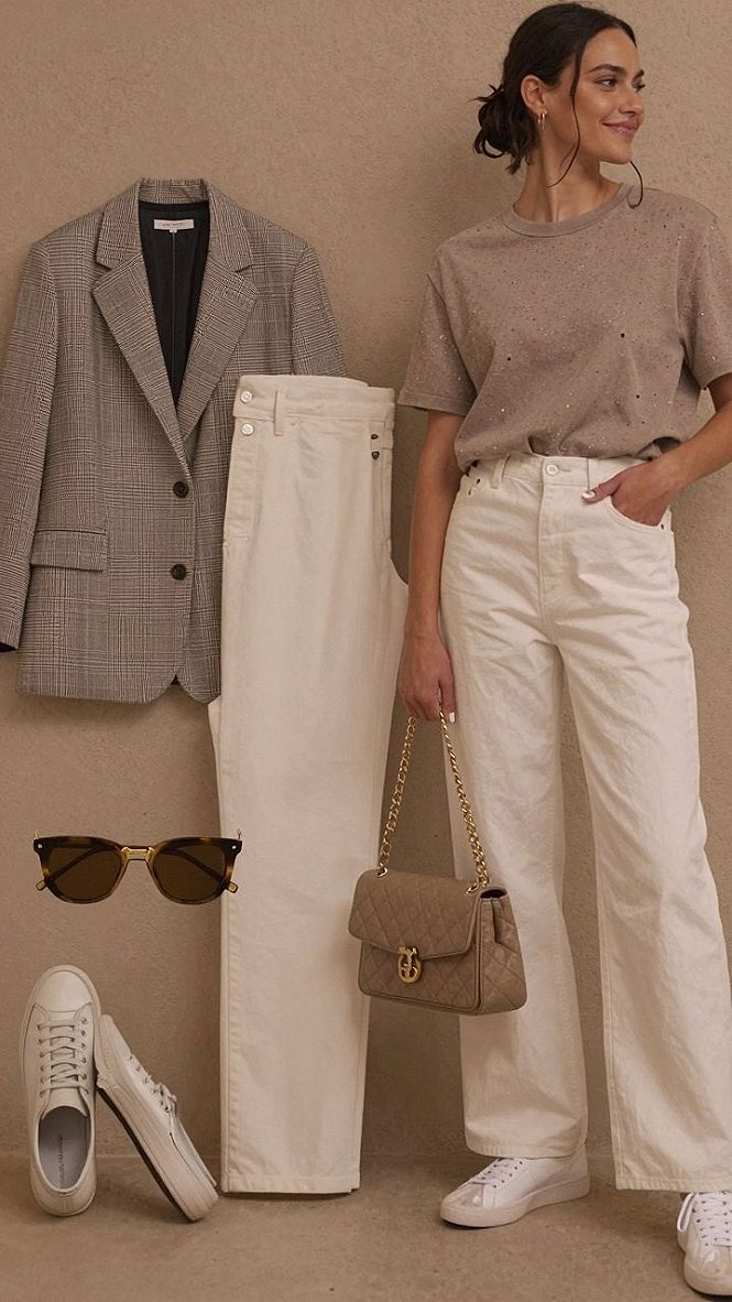 Layering a Tailored Blazer with Casual Denim