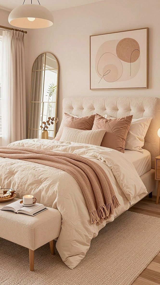 Adding a Full Length Arch Mirror to Your Bedroom