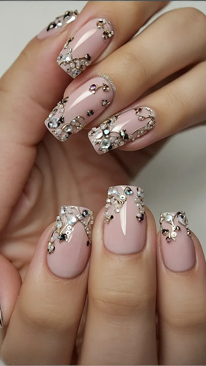 Jingle Nail Design