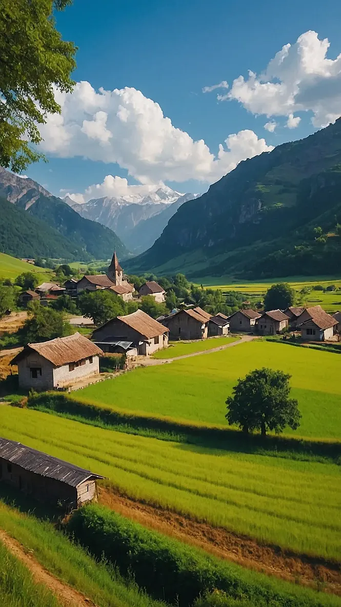 Storybook Village's Glow